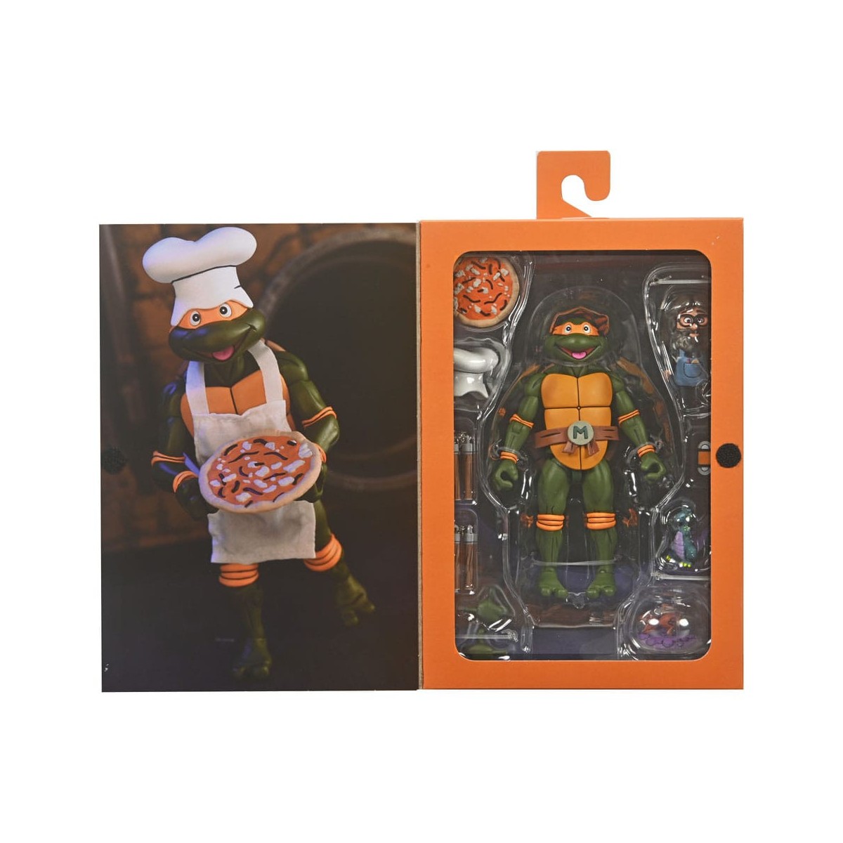 NECA - Ultimate Michelangelo VHS - Cartone animato TMNT