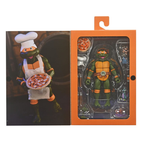 NECA - Ultimate Michelangelo VHS - Cartone animato TMNT