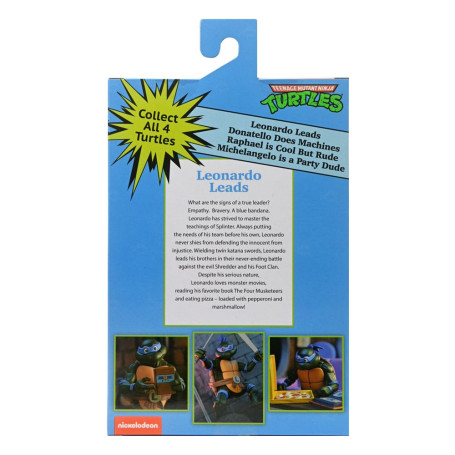 NECA - Ultimate Leonardo VHS - Cartone animato TMNT