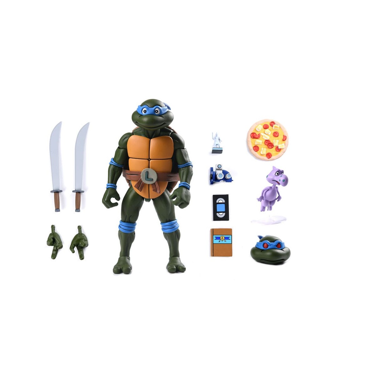 NECA - Ultimate Leonardo VHS - Cartone animato TMNT