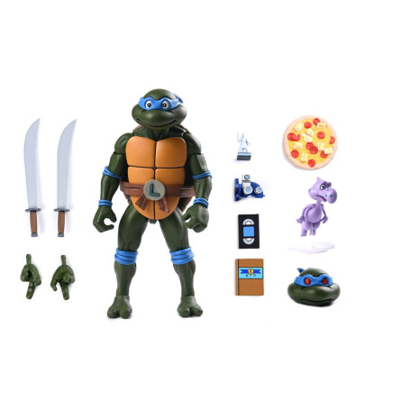 NECA - Ultimate Leonardo VHS - Cartone animato TMNT