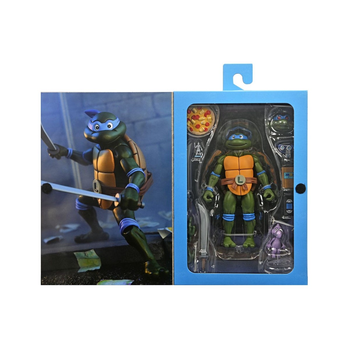 NECA - Ultimate Leonardo VHS - Cartone animato TMNT