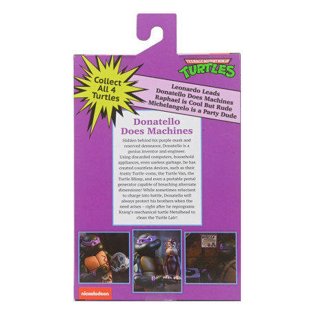 NECA - Ultimate Donatello VHS - Cartone animato TMNT