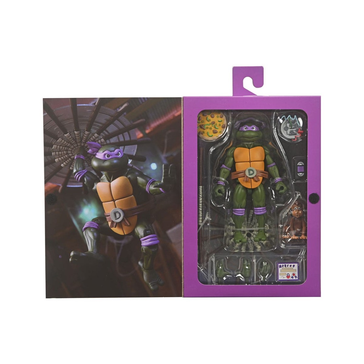 NECA - Ultimate Donatello VHS - Cartone animato TMNT