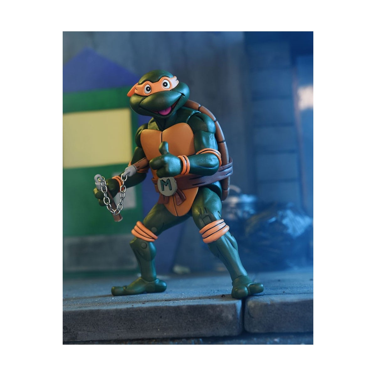 NECA - Ultimate Michelangelo VHS - Cartone animato TMNT