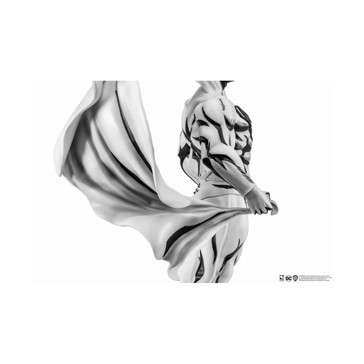 Pure Arts - Statuetta PX - Superman versione bianco e nero 1/8