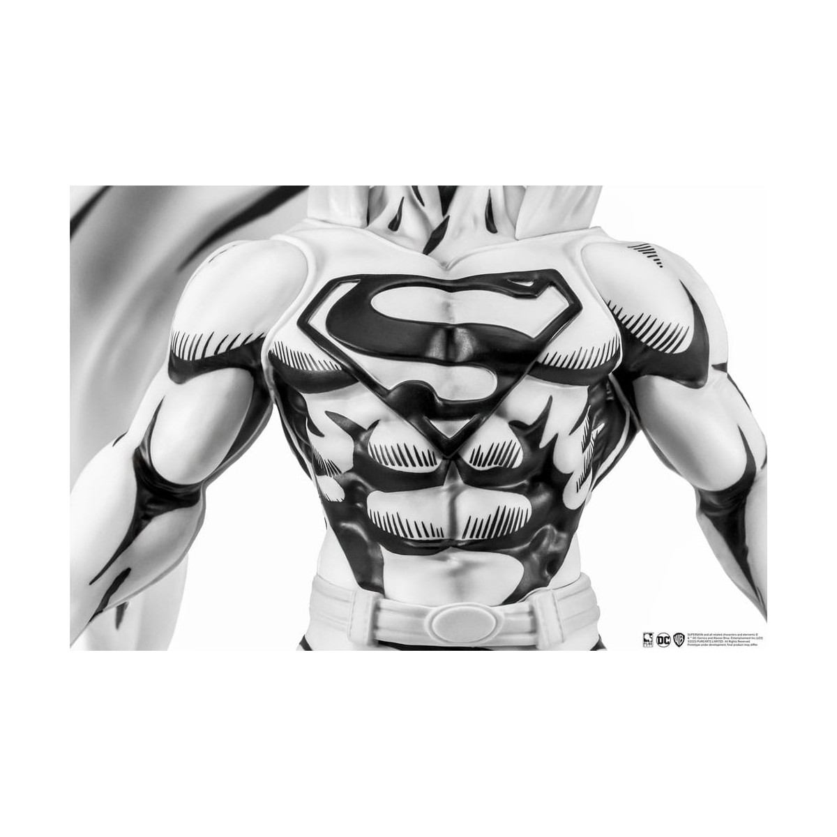 Pure Arts - Statuetta PX - Superman versione bianco e nero 1/8