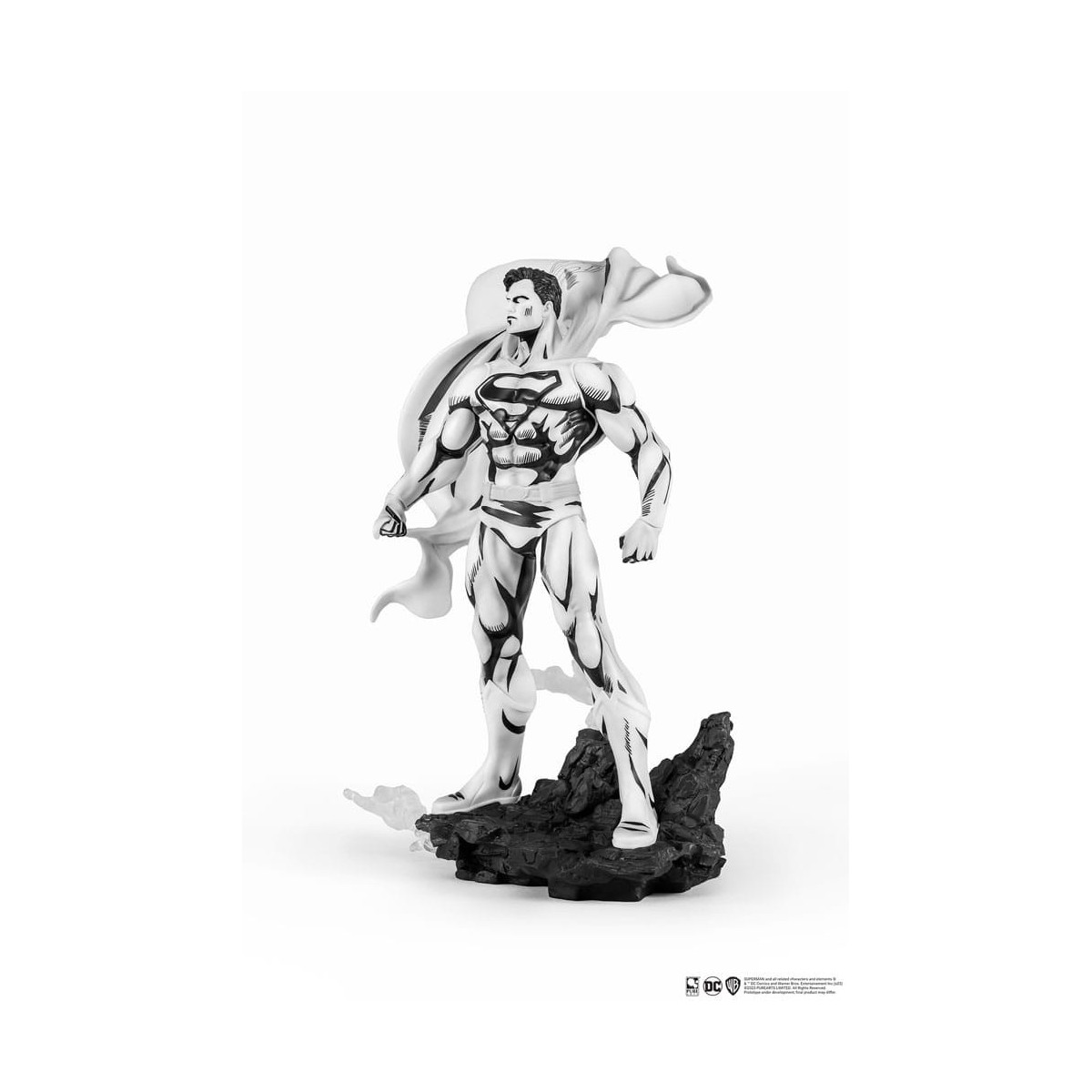 Pure Arts - Statuetta PX - Superman versione bianco e nero 1/8