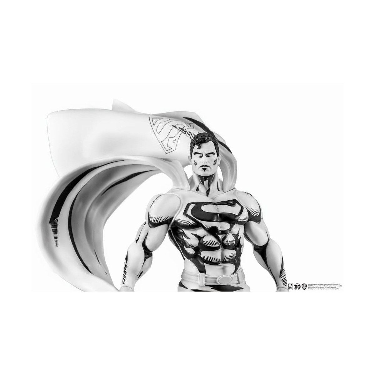Pure Arts - Statuetta PX - Superman versione bianco e nero 1/8