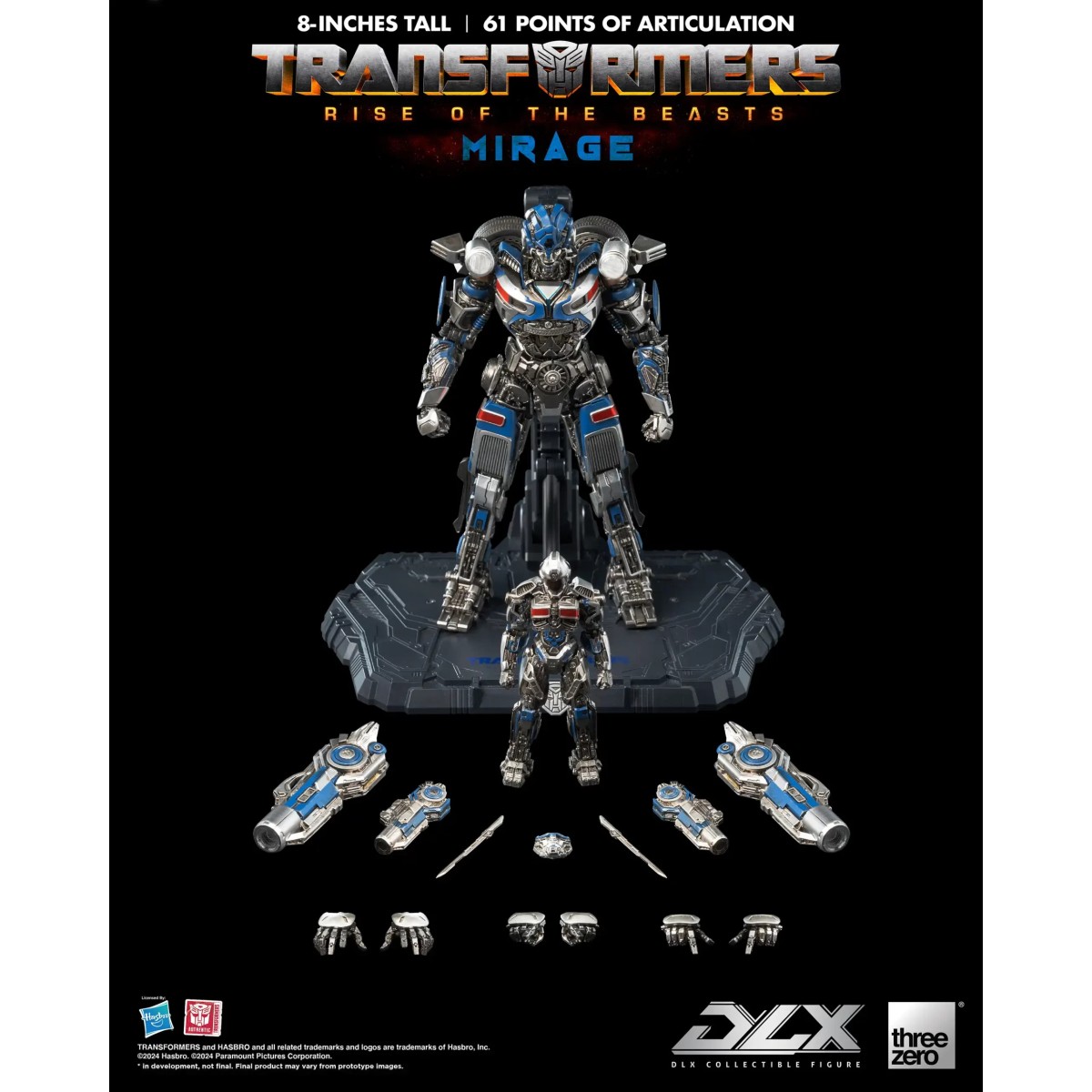 Three0 Transformers - DLX MIRAGE - Transformers: L'ascesa delle bestie