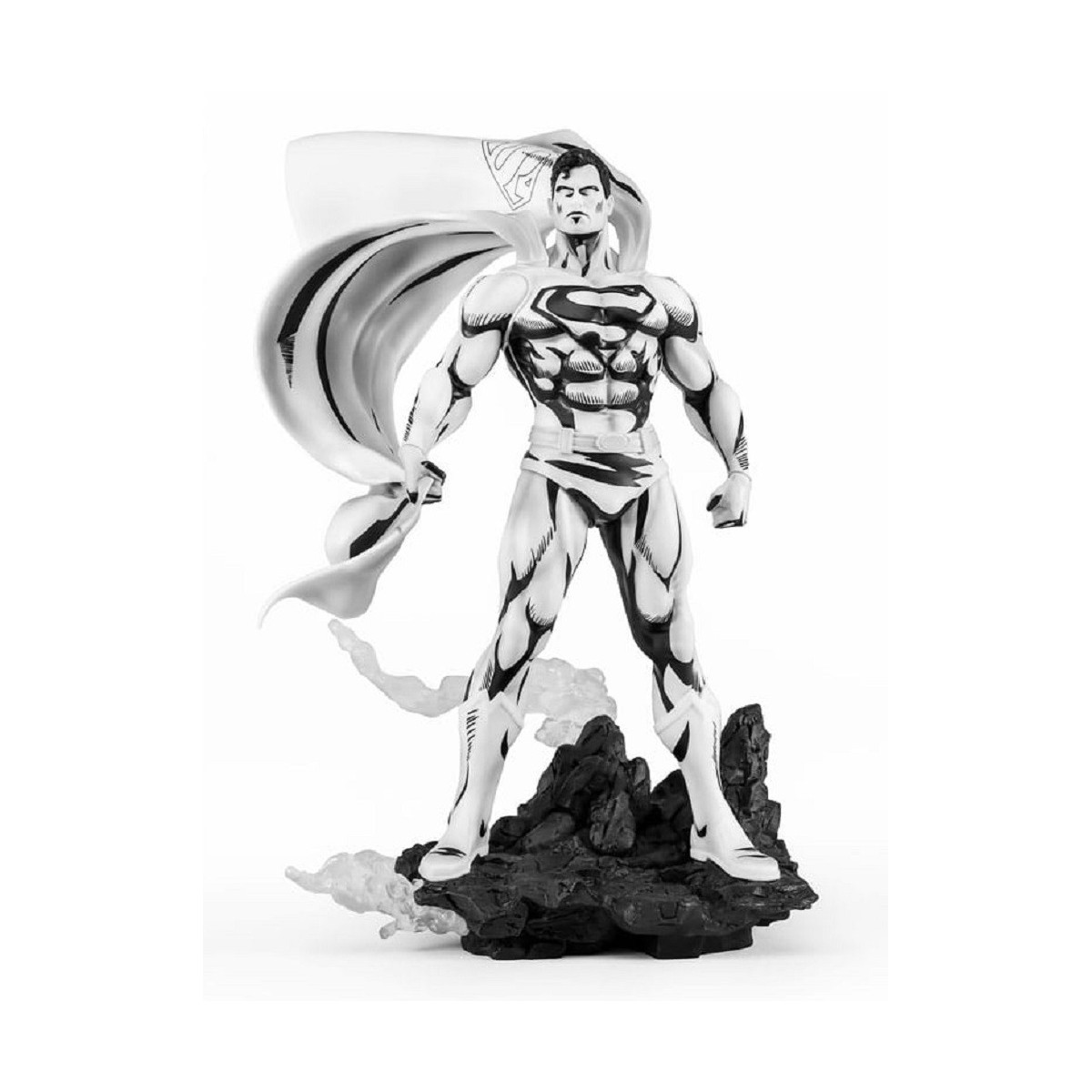 Pure Arts - Statuetta PX - Superman versione bianco e nero 1/8
