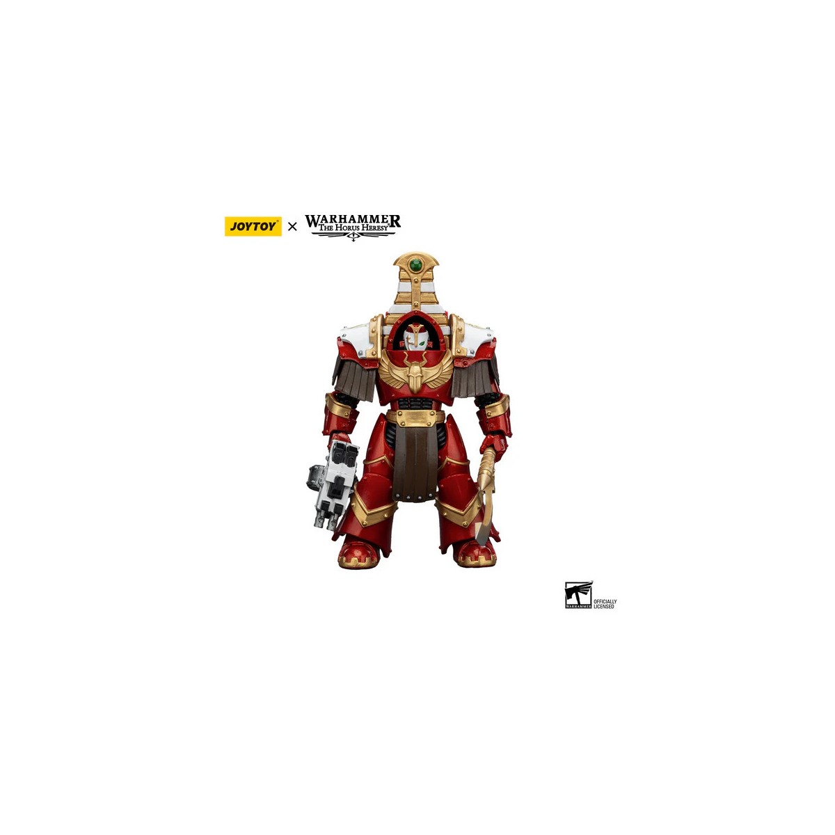 JoyToy Space Marines - Mille figli Sekhmet Terminator Cabal - Sekhmet con mitragliatrice e arma di forza Achea