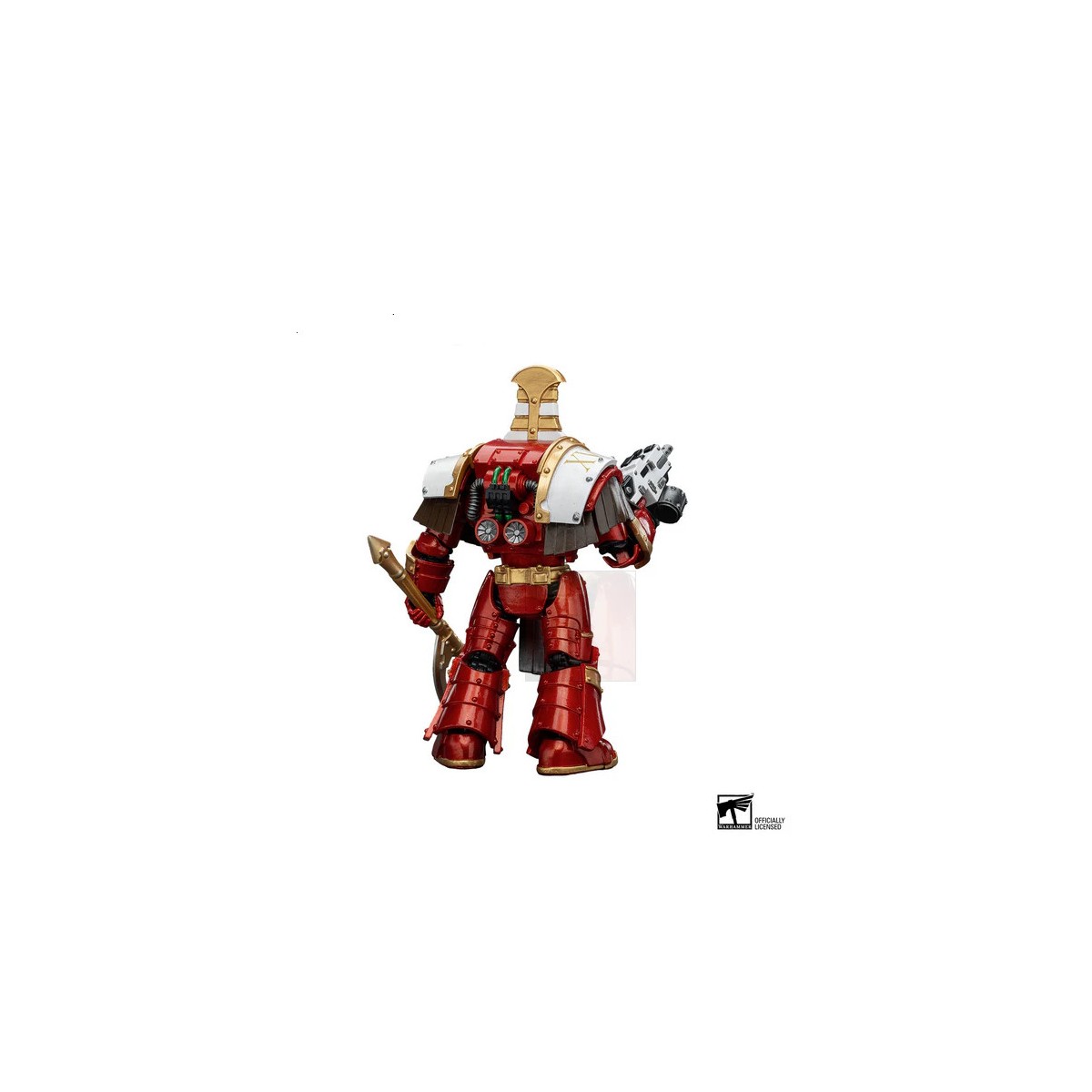 JoyToy Space Marines - Mille figli Sekhmet Terminator Cabal - Sekhmet con mitragliatrice e arma di forza Achea