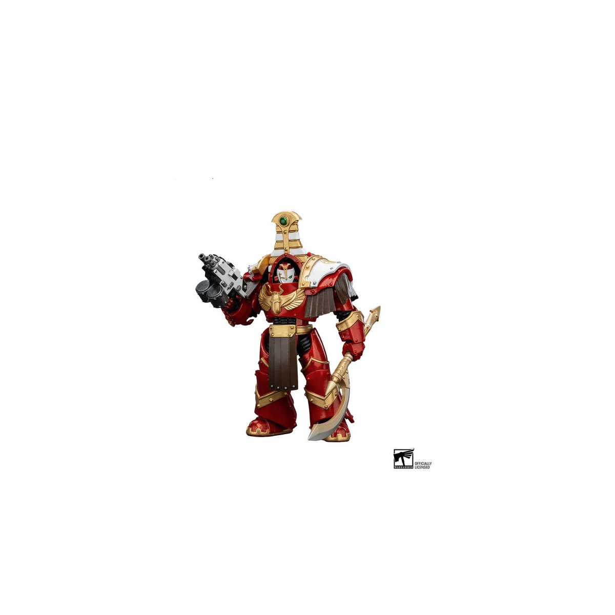 JoyToy Space Marines - Mille figli Sekhmet Terminator Cabal - Sekhmet con mitragliatrice e arma di forza Achea