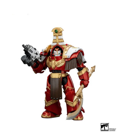 JoyToy Space Marines - Mille figli Sekhmet Terminator Cabal - Sekhmet con mitragliatrice e arma di forza Achea