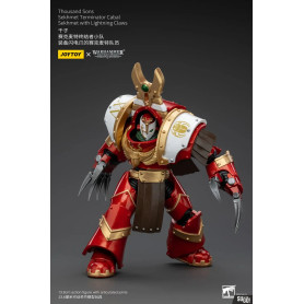 JoyToy Space Marine - Mille figli Sekhmet Terminator Cabal - Sekhmet con artigli fulminanti - L'Eresia di Horus
