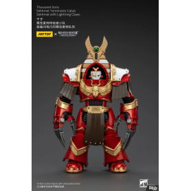 JoyToy Space Marine - Mille figli Sekhmet Terminator Cabal - Sekhmet con artigli fulminanti - L'Eresia di Horus