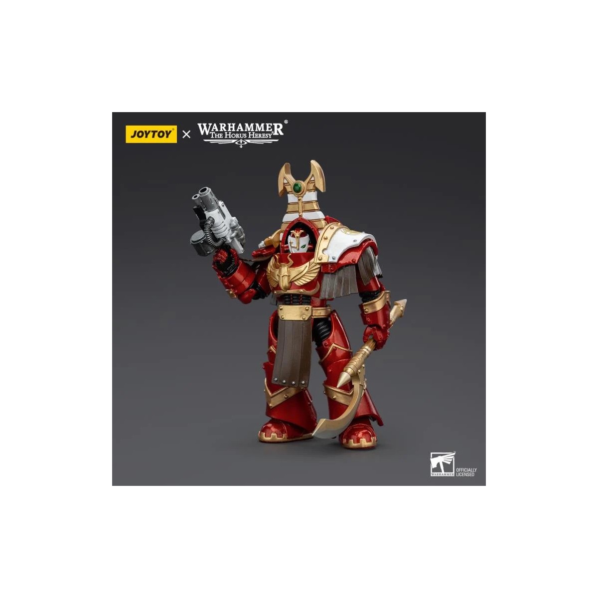 JoyToy Space Marines - Mille figli Sekhmet Terminator Cabal - Sekhmet con Combi-Melta e Arma di Forza Achea