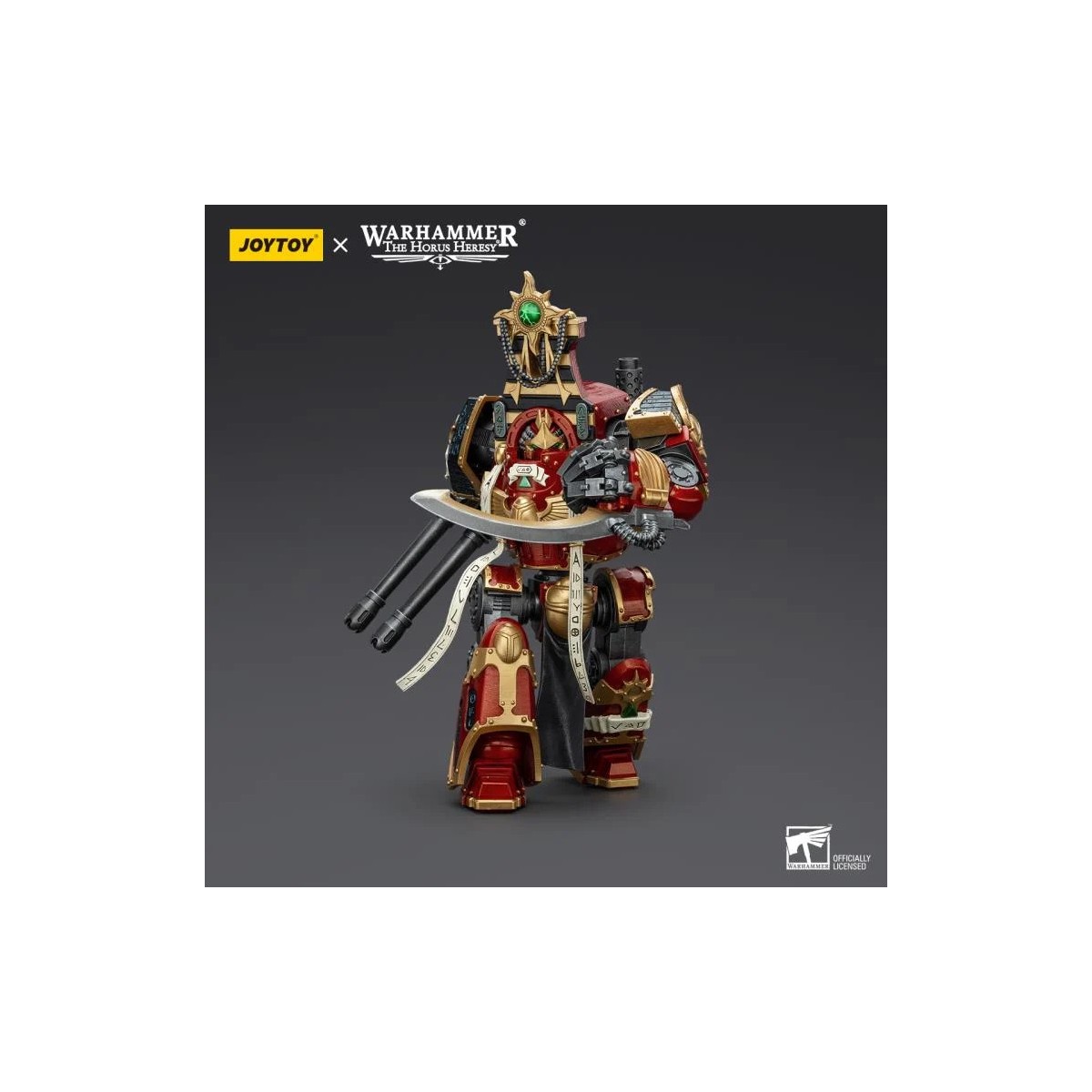 JoyToy Space Marines - Thousand sons - Contemptor-Osiron Dreadnought con Gravis Force Blade e Gravis Autocannon