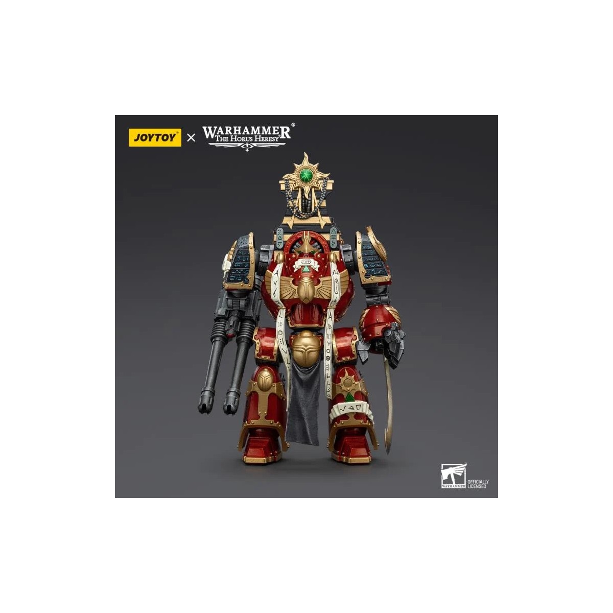 JoyToy Space Marines - Thousand sons - Contemptor-Osiron Dreadnought con Gravis Force Blade e Gravis Autocannon