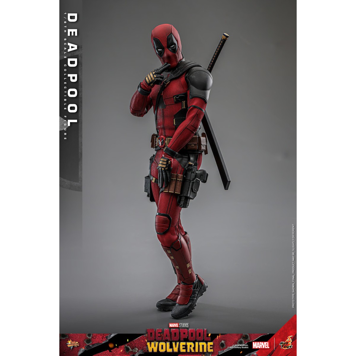 Hot Toys Marvel Deadpool & Wolverine - Deadpool Edizione da Collezione MMS 1/6 