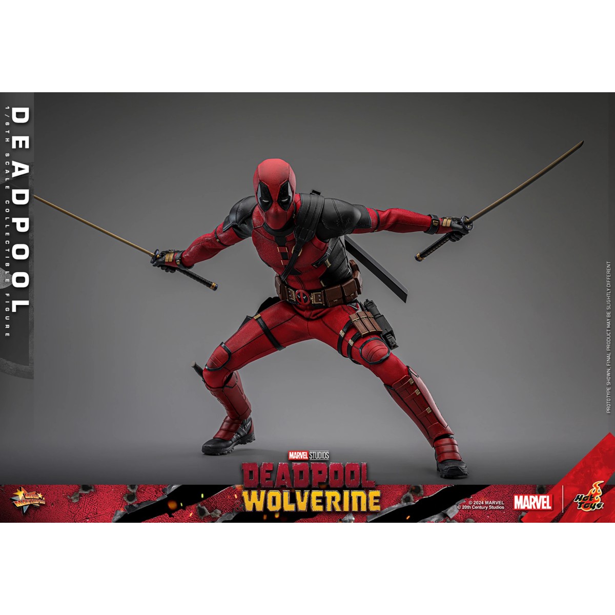 Hot Toys Marvel Deadpool & Wolverine - Deadpool Edizione da Collezione MMS 1/6 