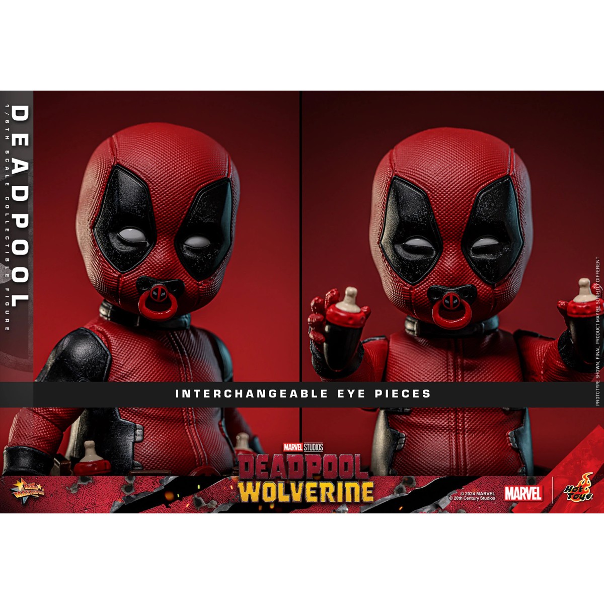 Hot Toys Marvel Deadpool & Wolverine - Deadpool Edizione da Collezione MMS 1/6 