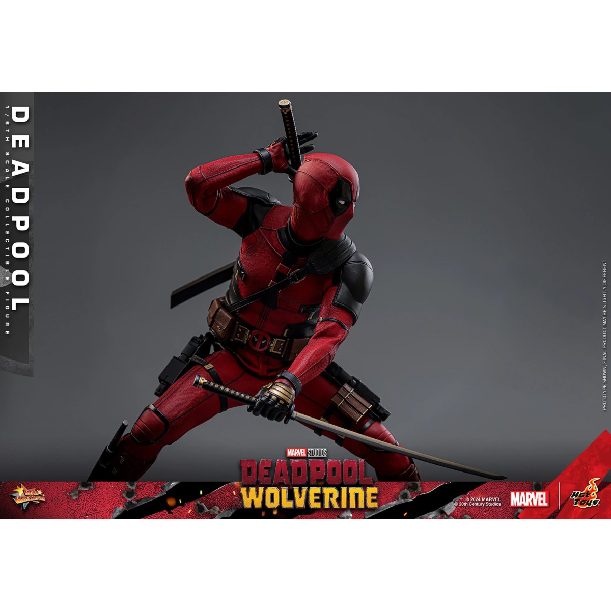 Hot Toys Marvel Deadpool & Wolverine - Deadpool Edizione da Collezione MMS 1/6 