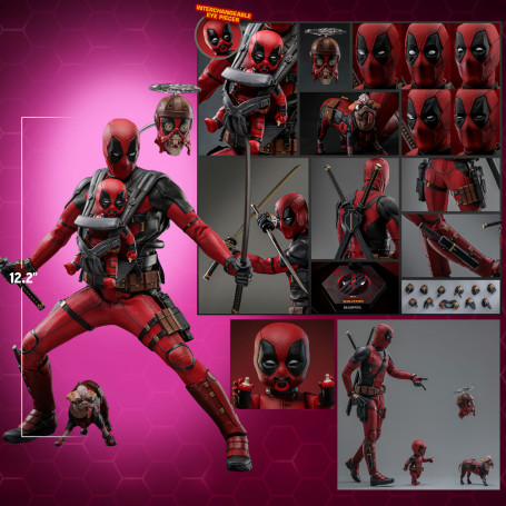 Hot Toys Marvel Deadpool & Wolverine - Deadpool Edizione da Collezione MMS 1/6 