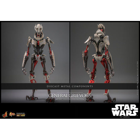 Hot Toys Star Wars - Generale Grievous Edizione da collezione die cast 1/6