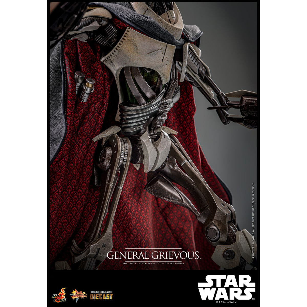 Hot Toys Star Wars - Generale Grievous Edizione da collezione die cast 1/6