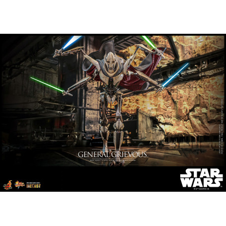 Hot Toys Star Wars - Generale Grievous Edizione da collezione die cast 1/6