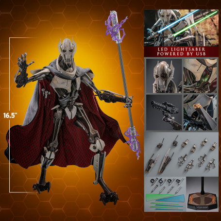 Hot Toys Star Wars - Generale Grievous Edizione da collezione die cast 1/6