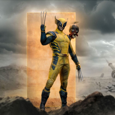 Iron Studios Marvel - Wolverine & Headpool 1/10 BDS Art Scale - Deadpool & Wolverine