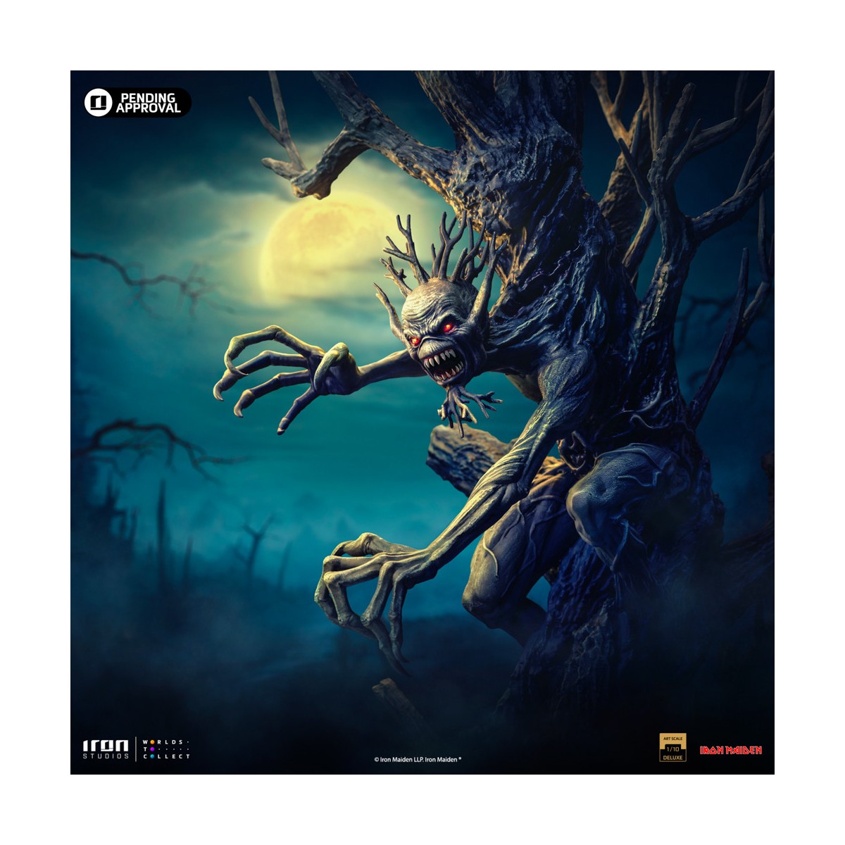Iron Studios Iron Maiden - Fear of the Dark 1/10 Deluxe Art Scale