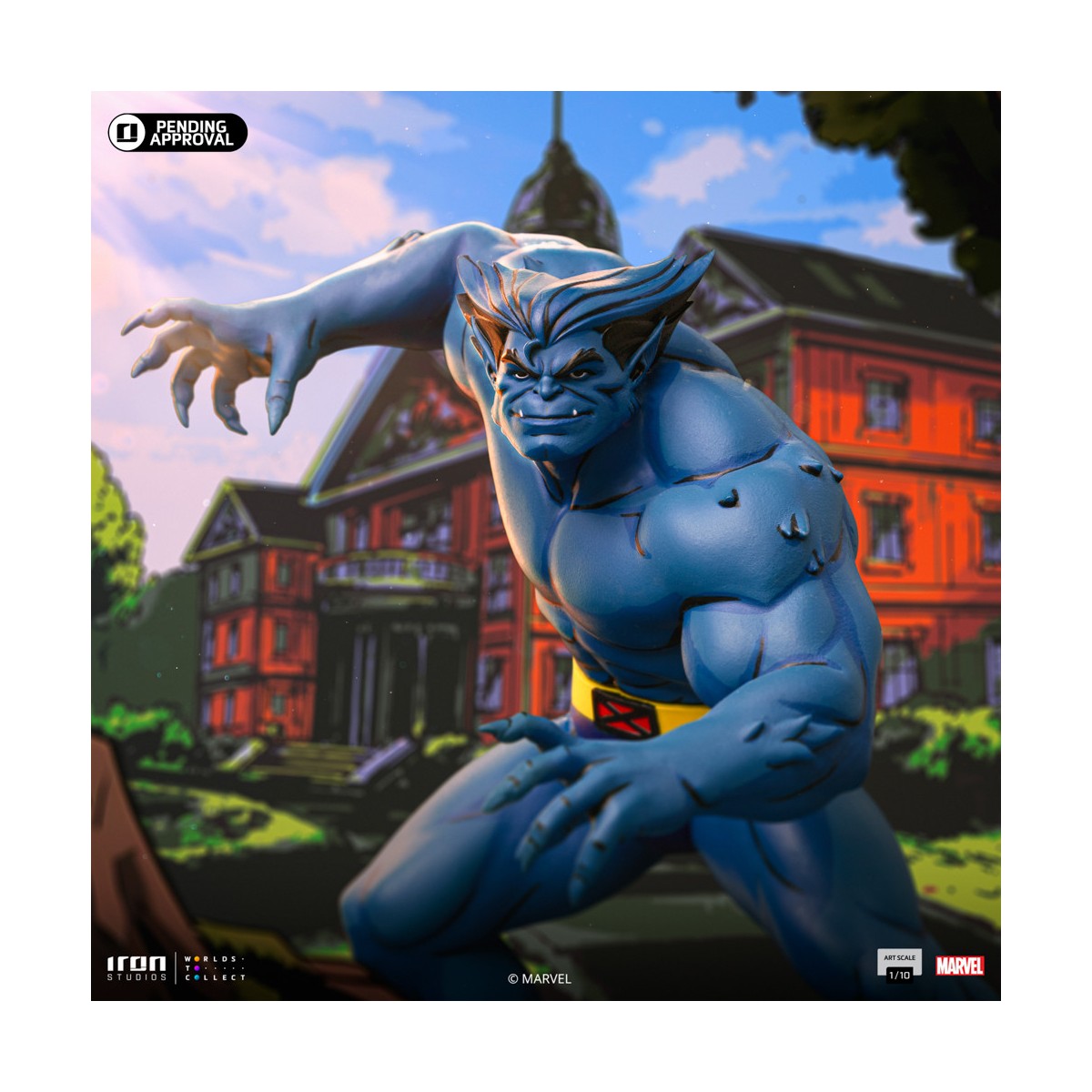 Iron Studios Marvel Comics - X-Men '97 Bestia 1/10 BDS Art Scale