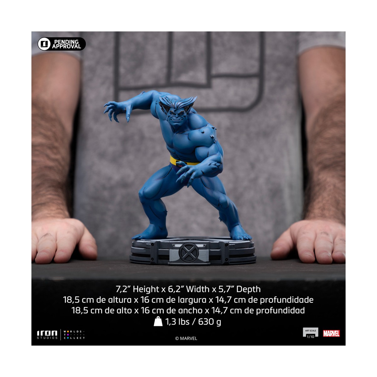 Iron Studios Marvel Comics - X-Men '97 Bestia 1/10 BDS Art Scale