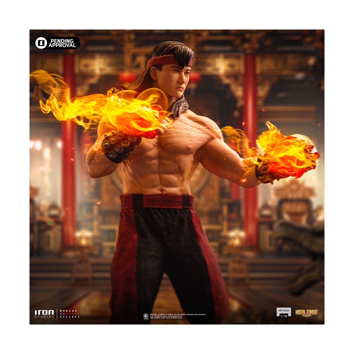 Iron Studios Mortal Kombat - LIU KANG 1/10 BDS Art Scale
