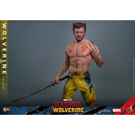 Hot Toys Marvel Deadpool & Wolverine - Wolverine Giacca TVA Versione MMS 1/6