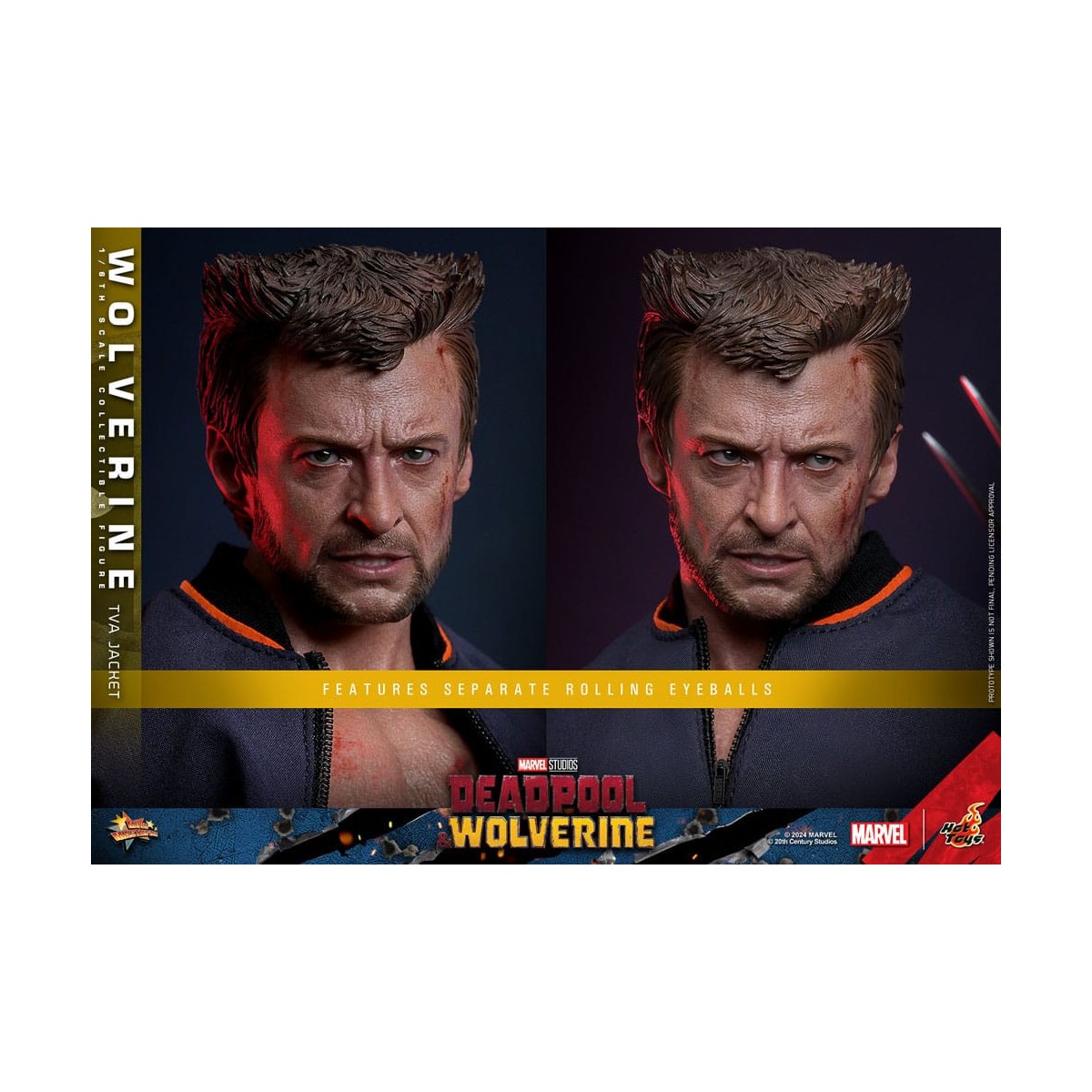 Hot Toys Marvel Deadpool & Wolverine - Wolverine Giacca TVA Versione MMS 1/6