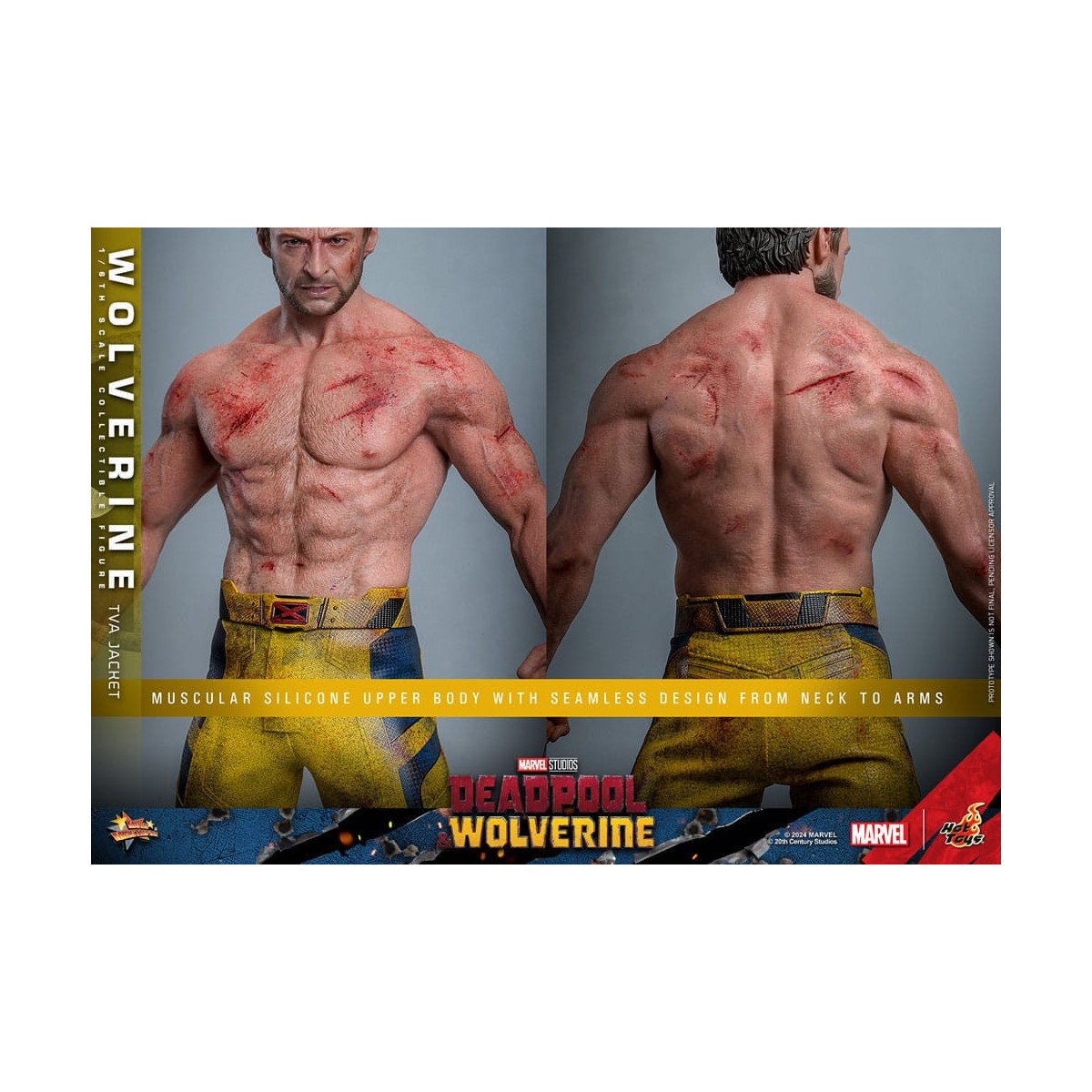 Hot Toys Marvel Deadpool & Wolverine - Wolverine Giacca TVA Versione MMS 1/6