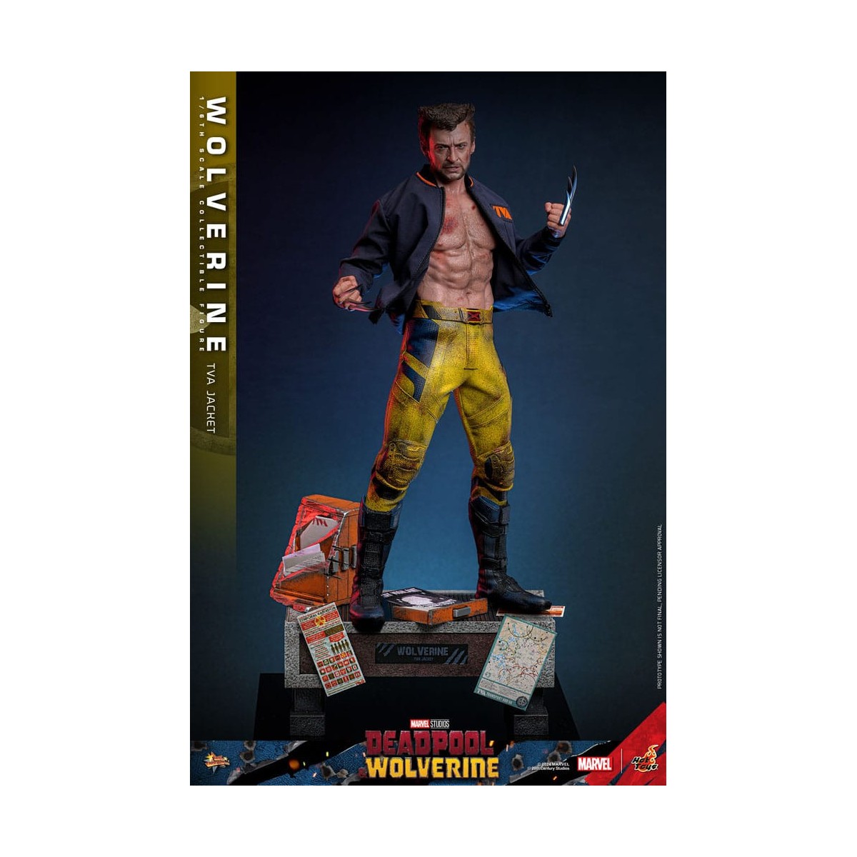 Hot Toys Marvel Deadpool & Wolverine - Wolverine Giacca TVA Versione MMS 1/6