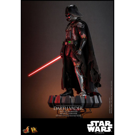 Hot toys Star Wars: Darth Vader Battaglia Danneggiata Versione Deluxe MMS 1/6