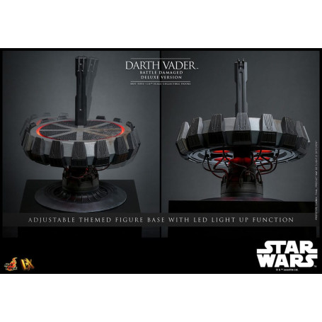 Hot toys Star Wars: Darth Vader Battaglia Danneggiata Versione Deluxe MMS 1/6