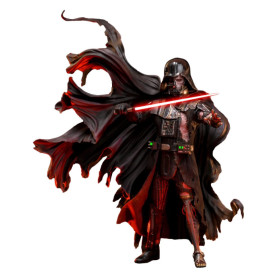 Hot toys Star Wars: Darth Vader Battaglia Danneggiata Versione Deluxe MMS 1/6