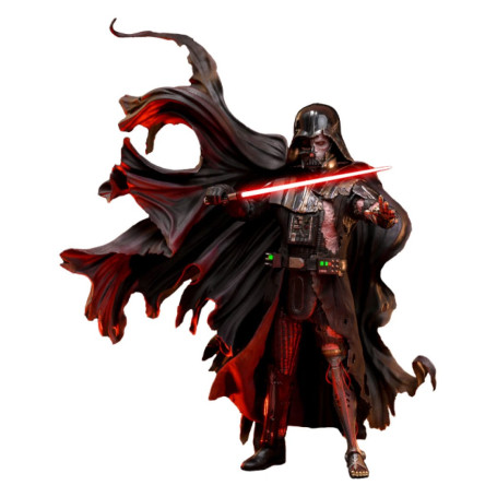 Hot toys Star Wars: Darth Vader Battaglia Danneggiata Versione Deluxe MMS 1/6