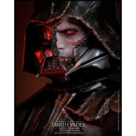 Hot toys Star Wars: Darth Vader Battaglia Danneggiata Versione Deluxe MMS 1/6