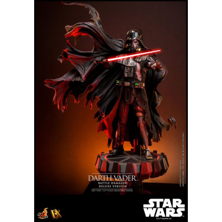 Hot toys Star Wars: Darth Vader Battaglia Danneggiata Versione Deluxe MMS 1/6