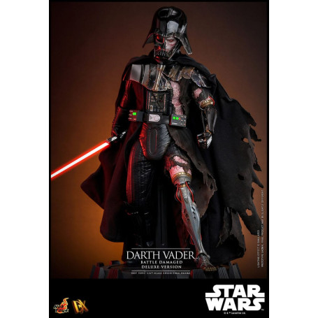 Hot toys Star Wars: Darth Vader Battaglia Danneggiata Versione Deluxe MMS 1/6