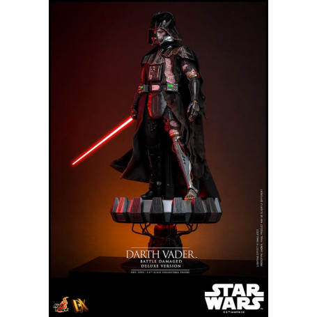 Hot toys Star Wars: Darth Vader Battaglia Danneggiata Versione Deluxe MMS 1/6